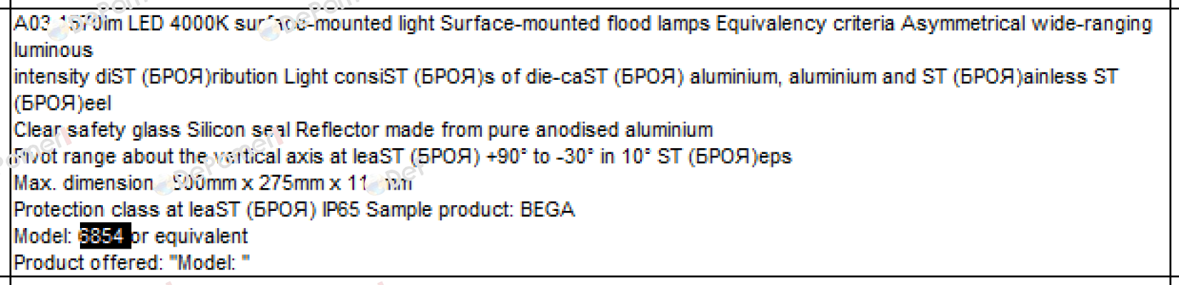 product