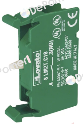 P/N: 001341 Type: 8LM2TC10 Lovato