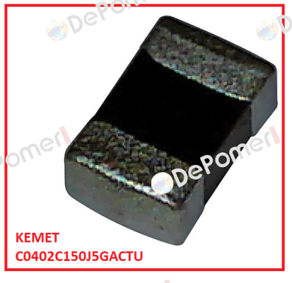C0402C150J5GACTU (pack 1x100) Kemet