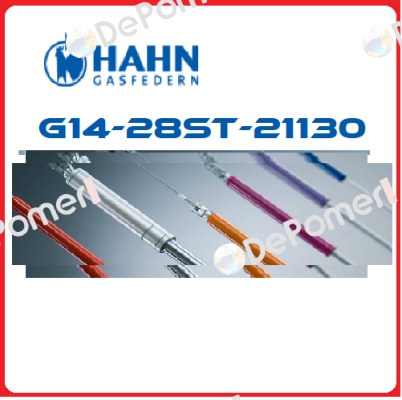 G14-28ST-21130 Hahn Gasfedern