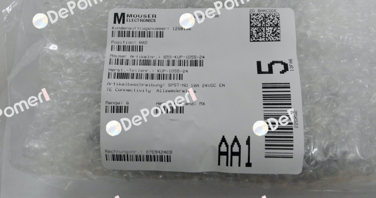 KUP-1D55-24 TE Connectivity (Tyco Electronics)