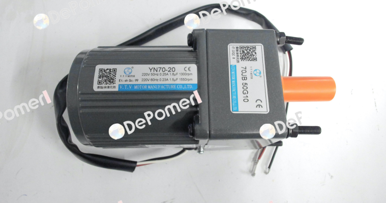 YN70-20/70JB50G10 V.t.v Motor
