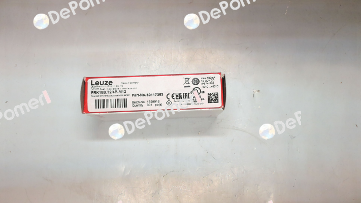 p/n: 50117363, Type: PRK18B.T2/4P-M12 Leuze