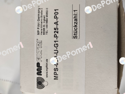 2463 / MPS-050-U-G1-P25-A-P01 MP Filtri