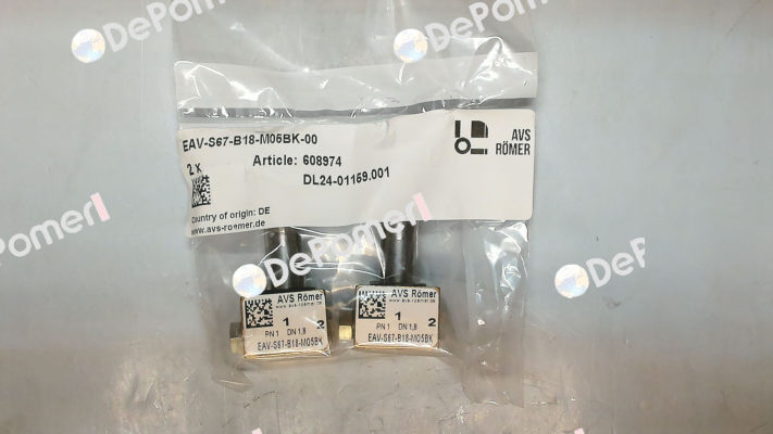 EAV-S67-B18-M05BK-00 Avs Römer