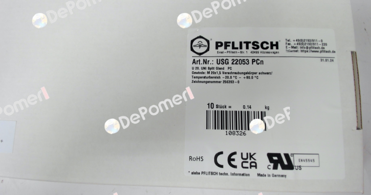 USG 22053 PCn PFLITSCH