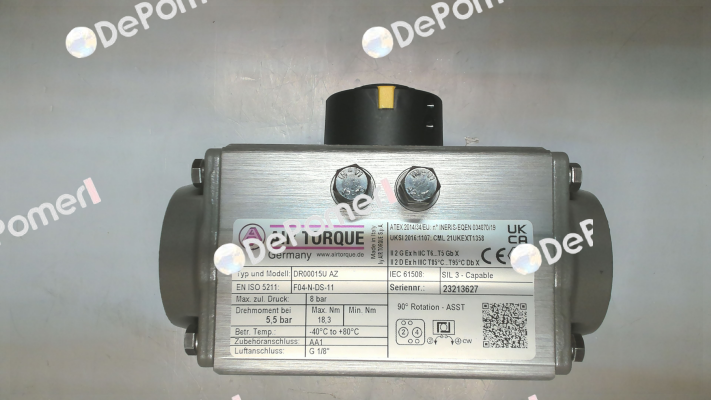 Pn: DR00015UF0411AZ Air Torque