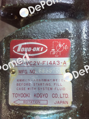 HPP-VC2V-FI4A3-A JTEKT FLUID POWER SYSTEMS CORPORATION (ex. Toyooki)