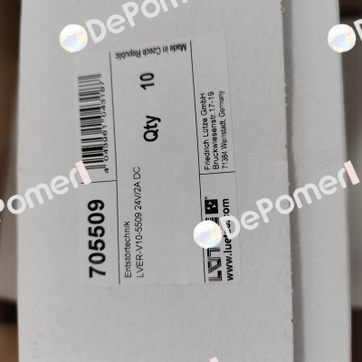 705509 / LVER-V10-5509-DC24V Luetze
