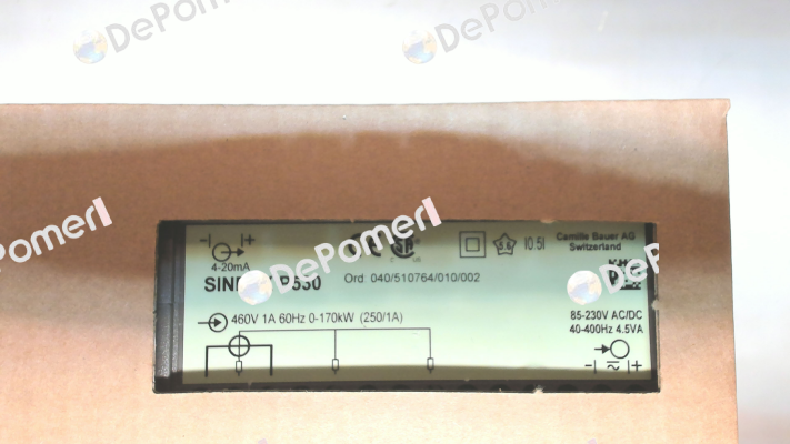 Sineax P 530 Ord:040/510764/010/002 Gossen Metrawatt