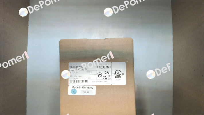 VB 480-25 D UL Peter Electronic