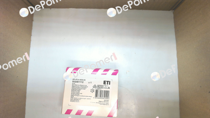 P/N: 002061112, Type: EFI-P2 A 40/0.03 Eti