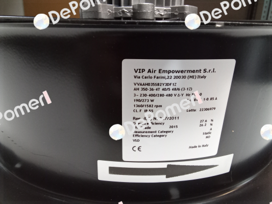 9572-0027-025 VIP AIR EMPOWERMENT