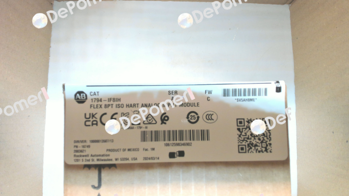 1794-IF8IH Allen Bradley (Rockwell)