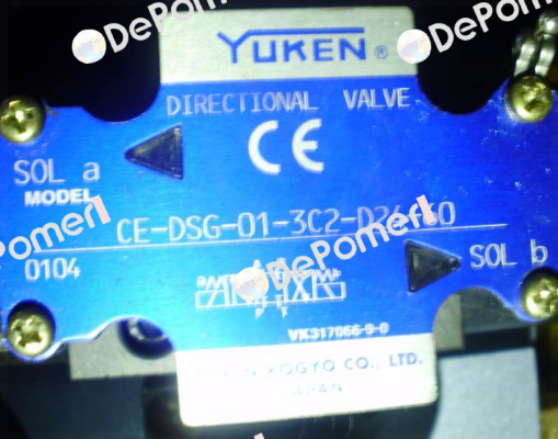 CE-DSG-01-3C2-D24-60 obsolote, replaced by DSG-01-3C2-D24-70  Yuken