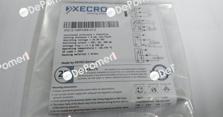 IPS12-N8PO68-A12 Xecro