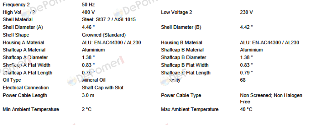 MI-DL0113 DL1133-AAA0AD0U9HSC-374mm Interroll