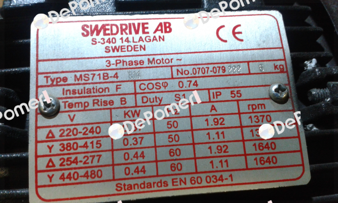 71B4  Swedrive