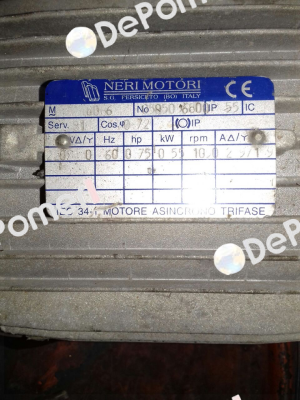 T80B6 B5 220/380 60  Neri Motori