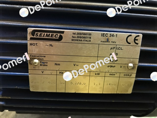 HBV 80C 4 230.400-50 B14  Seimec (Rossi)