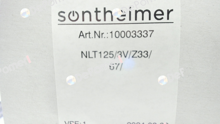 NLT125/3V/Z33/67 Sontheimer