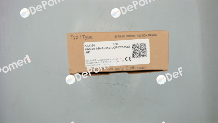 p/n: KA1350, Type: KAS-80-P50-A-G1/2-LCP-Z02-MaG-HP Rechner