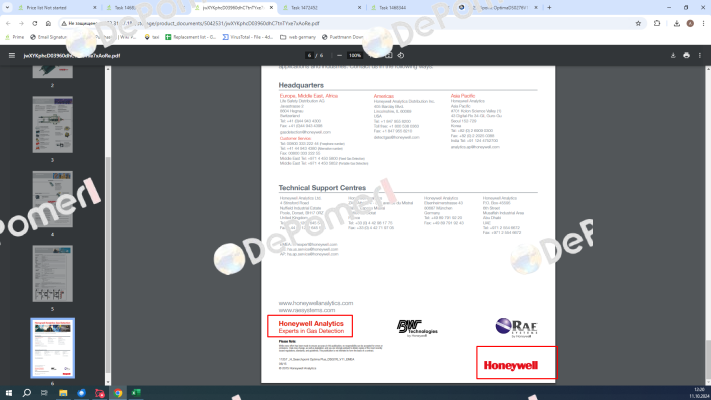2108B2001H Honeywell