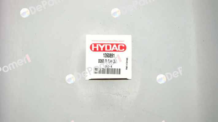 P/N: 1260891, Type: 0060 D 005 BN4HC Hydac