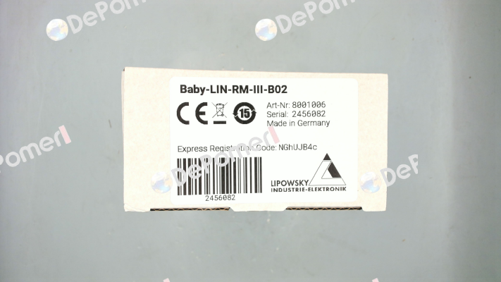 8001006 Baby-LIN-RM-III-B02 Lipowsky