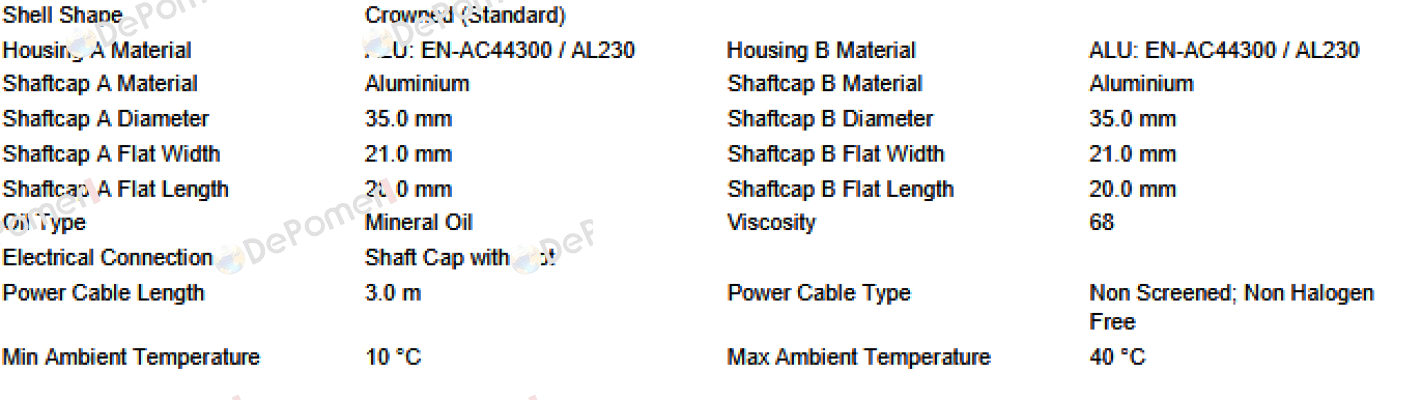 MI-DL0080 DL0801-AAA0AD04CJSC-504mm Interroll