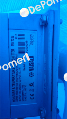 ORDER NO:MMT330 8W0F145QCAL100A02DMBAA1  S/N:F0520209  Vaisala