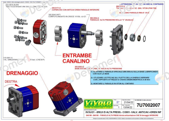690.0054.A Vivoil Oleodinamica Vivolo