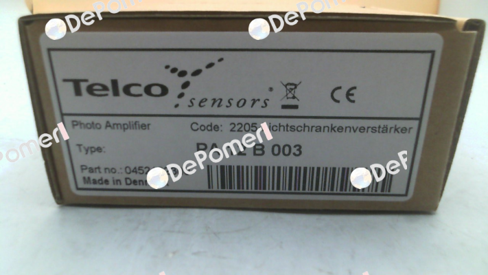 p/n: 5752, Type: PA 12 B 003 Telco