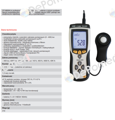 DT-8809A Cem
