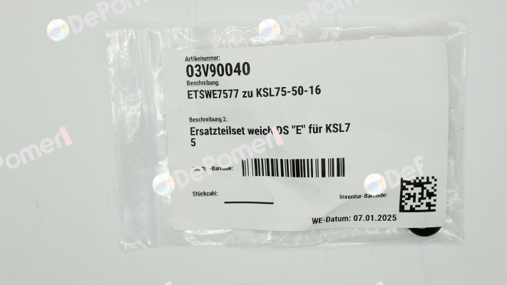 03V90040 /ETSWE7577 zu KSL75-50-16 BEE