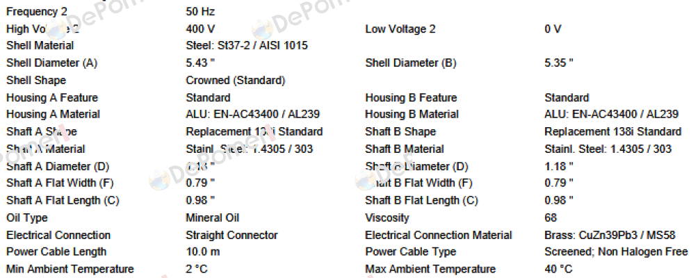 MI-DM0138 DM1383-AAA03D0G5VJK-457mm Interroll