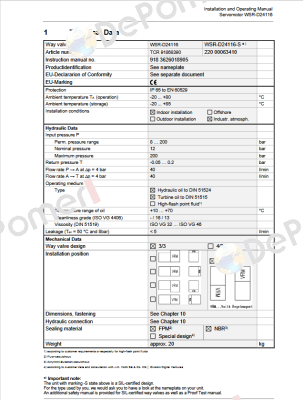 WSR-D24116-S / 22000063410 Voith