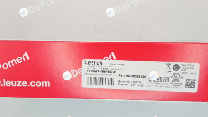 p/n: 50025126, Type: HRT 96M/P-1640-800-41 Leuze