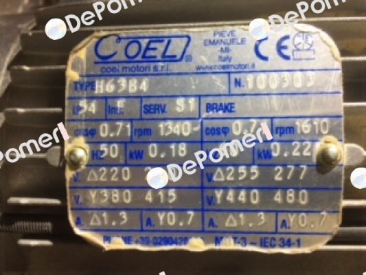Type H63B4  Coel