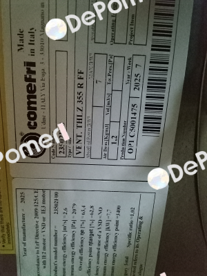 THLZ 355 R FF Comefri