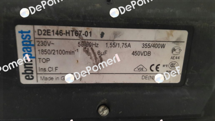 D2E146HT6701 EBM Papst