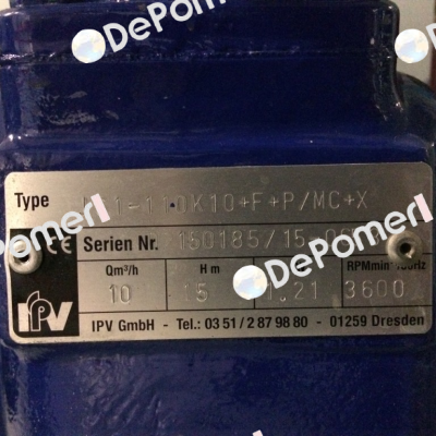 JS 1-110 K10+F+P/MC+X Pu.-Nr. D2150185/15-0658 replacement (aggregate) P/N: 10009143 Type: JS1-110K10+F+P/MC+X  Varisco pumps