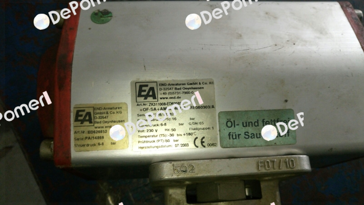 OF-SA End Armaturen