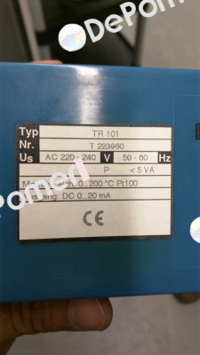 T223960 obsolete, replaced by TR122DA  Ziehl
