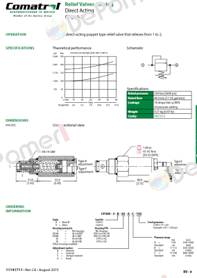 CP200-3-B-0-A-C-100 Comatrol
