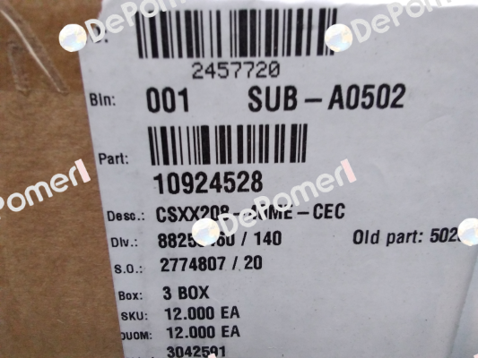 50208CSBR System Plast