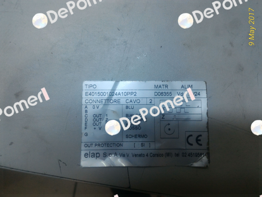 E401-0500-1024-A-10-PP2  ELAP