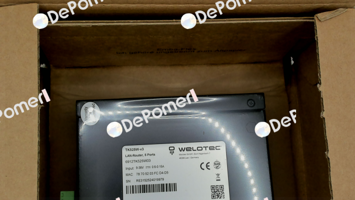 TK525W - v3 / 6912TK525W03 Welotec