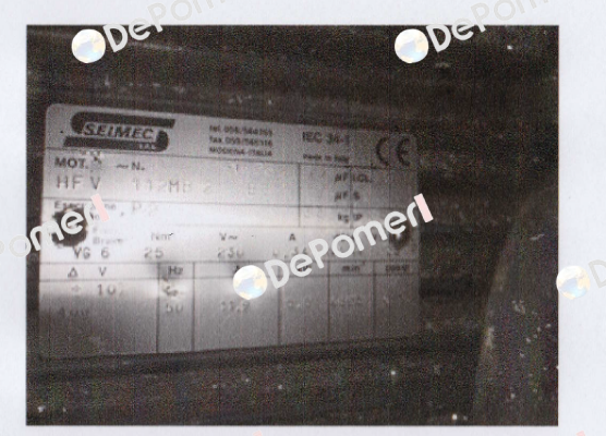 Cod.ZA09103250  Seimec (Rossi)