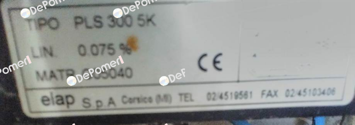 PLS300 5K ELAP